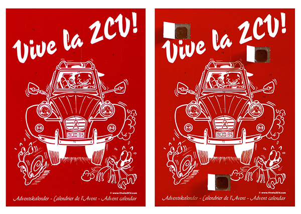 "Vive la 2CV" Advent calendar
